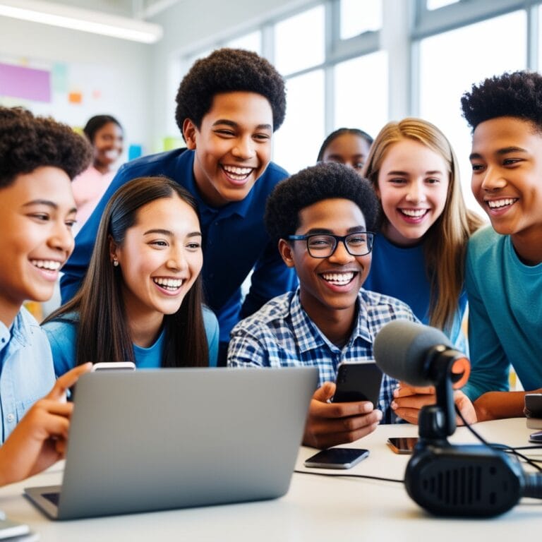 Studenti al lavoro