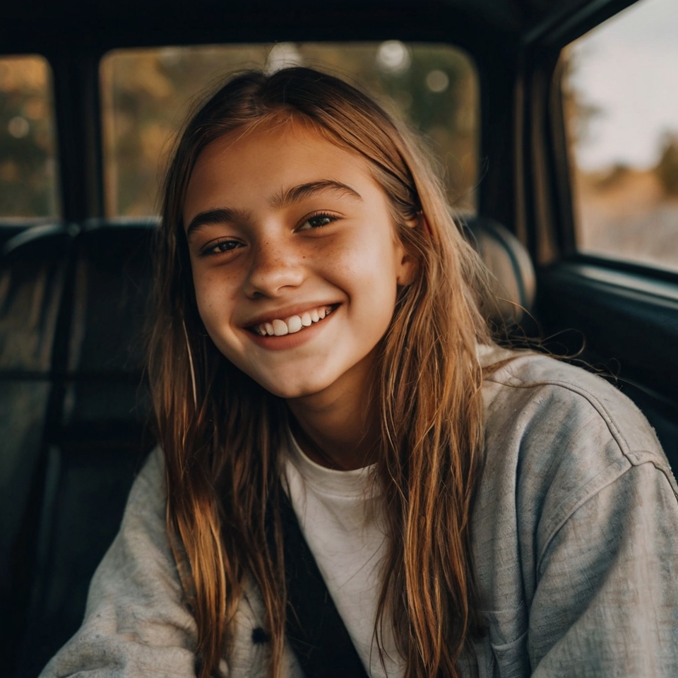 Teenager artista digitale