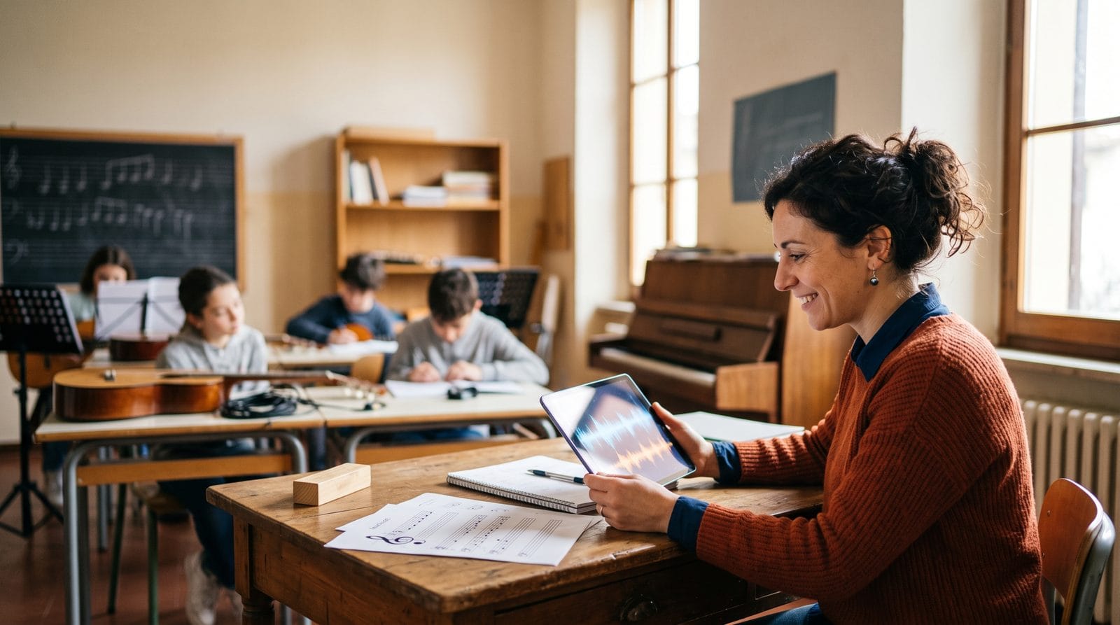 Attività con l’Intelligenza Artificiale per la Lezione di Musica: la Guida per la Scuola Media